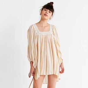 Urban Outfitters May Crochet Striped Swing Dress